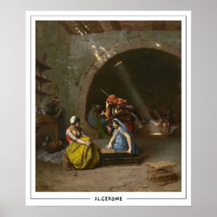 Poster d'art Jean-Léon Gérôme Zedign #18