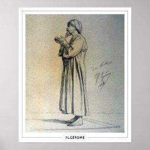 Poster d'art Jean-Léon Gérôme Zedign #201