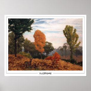 Poster d'art Jean-Léon Gérôme Zedign #245