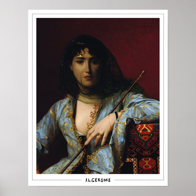 Poster d'art Jean-Léon Gérôme Zedign #258 (Devant)