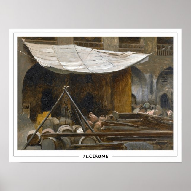 Poster d'art Jean-Léon Gérôme Zedign #287 (Devant)