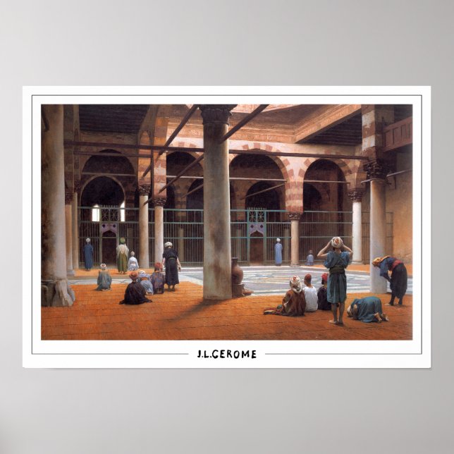 Poster d'art Jean-Léon Gérôme Zedign #297 (Devant)