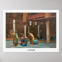 Poster d'art Jean-Léon Gérôme Zedign #350