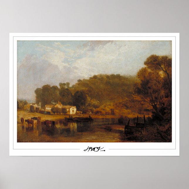 Poster d'art JMW Turner Zedign #24-2 (Devant)
