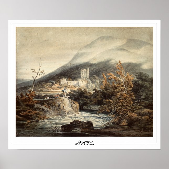 Poster d'art JMW Turner Zedign #2-3 (Devant)