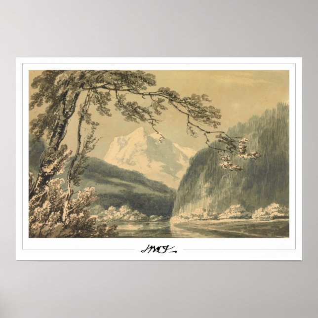 Poster d'art JMW Turner Zedign #546-3 (Devant)