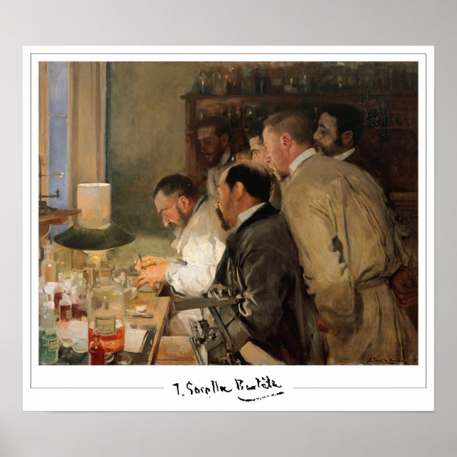 Poster d'art Joaquín Sorolla Zedign #14 (Devant)