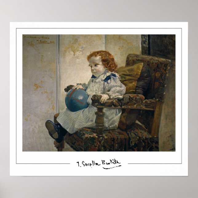 Poster d'art Joaquín Sorolla Zedign #15 (Devant)