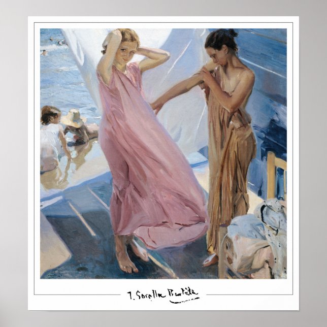 Poster d'art Joaquín Sorolla Zedign #27 (Devant)