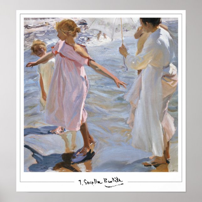 Poster d'art Joaquín Sorolla Zedign #28 (Devant)