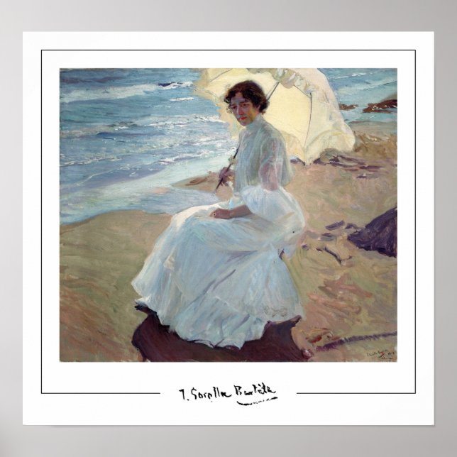 Poster d'art Joaquín Sorolla Zedign #51 (Devant)