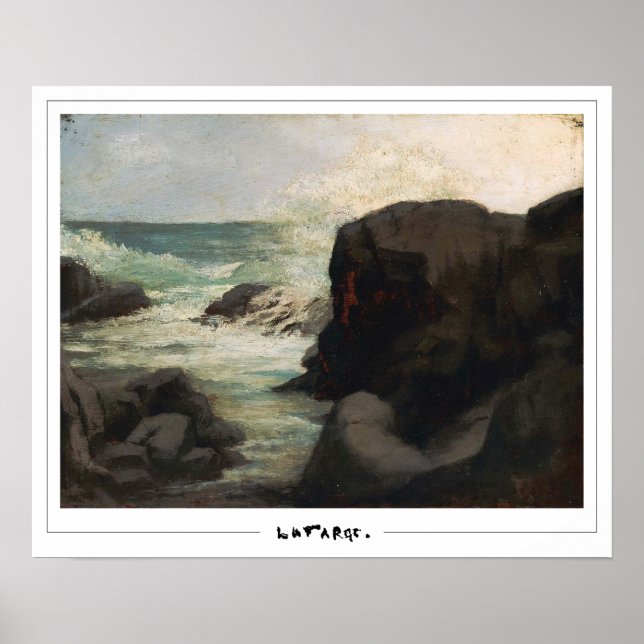 Poster d'art John La Farge Zedign #156 (Devant)