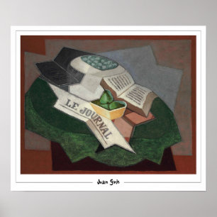 Poster d'art Juan Gris Zedign #105