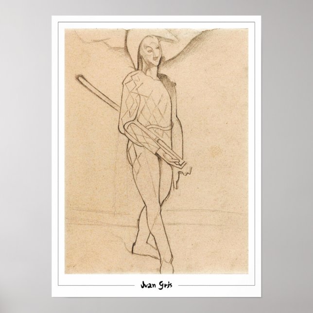 Poster d'art Juan Gris Zedign #292 (Devant)