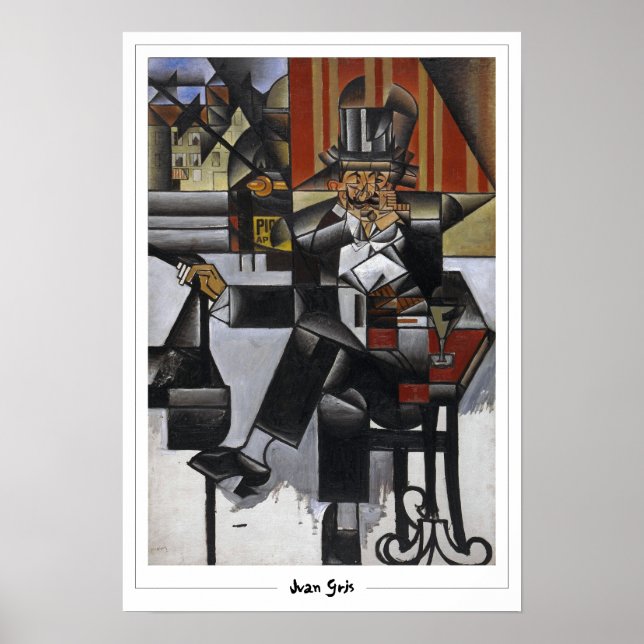 Poster d'art Juan Gris Zedign #42 (Devant)