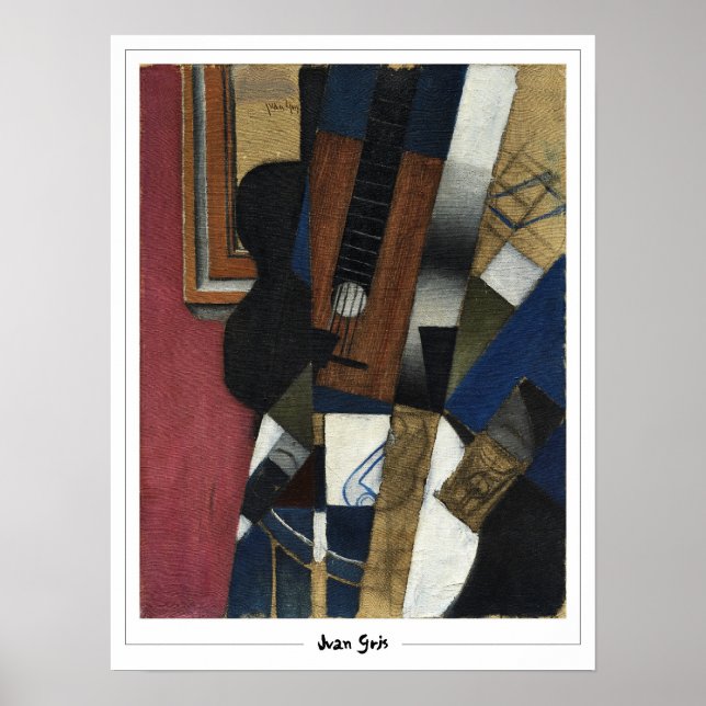 Poster d'art Juan Gris Zedign #67 (Devant)
