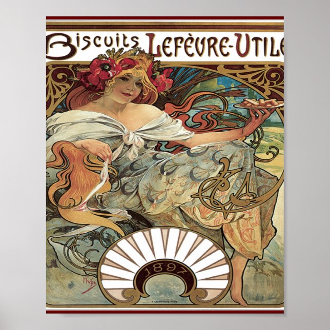 Poster d'Art LeFevre Utle 1896 (Devant)