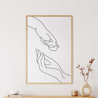 Poster d'Art Line