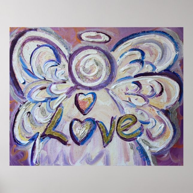 Poster d'art Love Angel Imprimer (Devant)