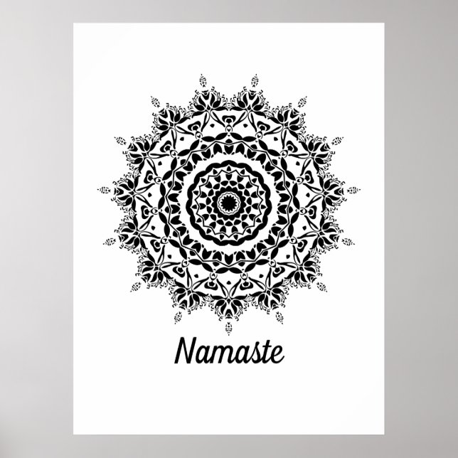 Poster d'art Mandala (Devant)