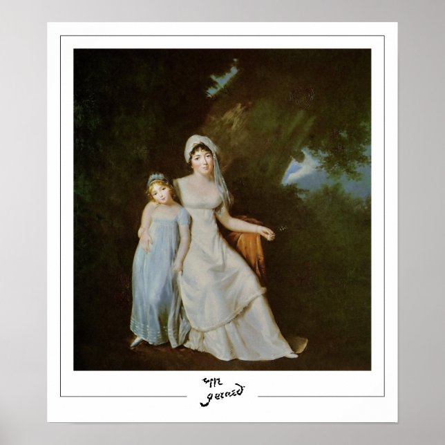 Poster d'art Marguerite Gérard Zedign #8 (Devant)