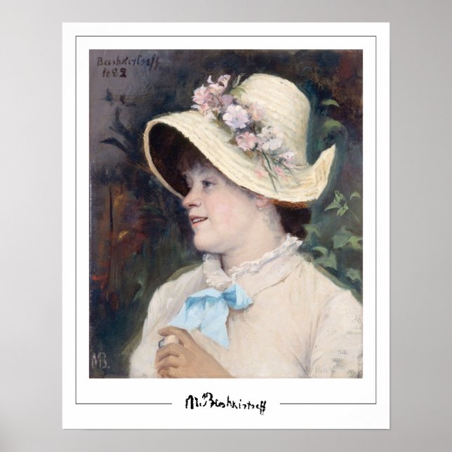 Poster d'art Marie Bashkirtseff Zedign #6 (Devant)
