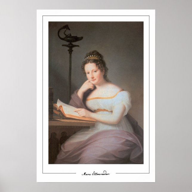 Poster d'art Marie Ellenrieder Zedign #1 (Devant)