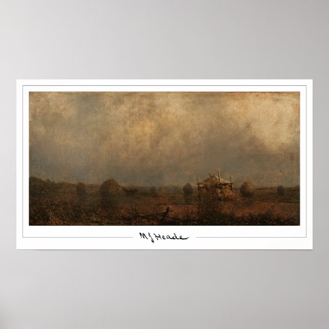 Poster d'art Martin Johnson Heade Zedign #10 (Devant)