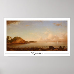 Poster d'art Martin Johnson Heade Zedign #102