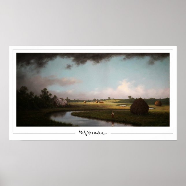 Poster d'art Martin Johnson Heade Zedign #104 (Devant)