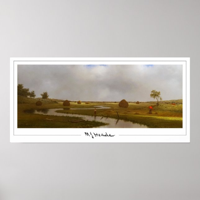 Poster d'art Martin Johnson Heade Zedign #111 (Devant)