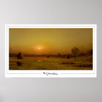 Poster d'art Martin Johnson Heade Zedign #114