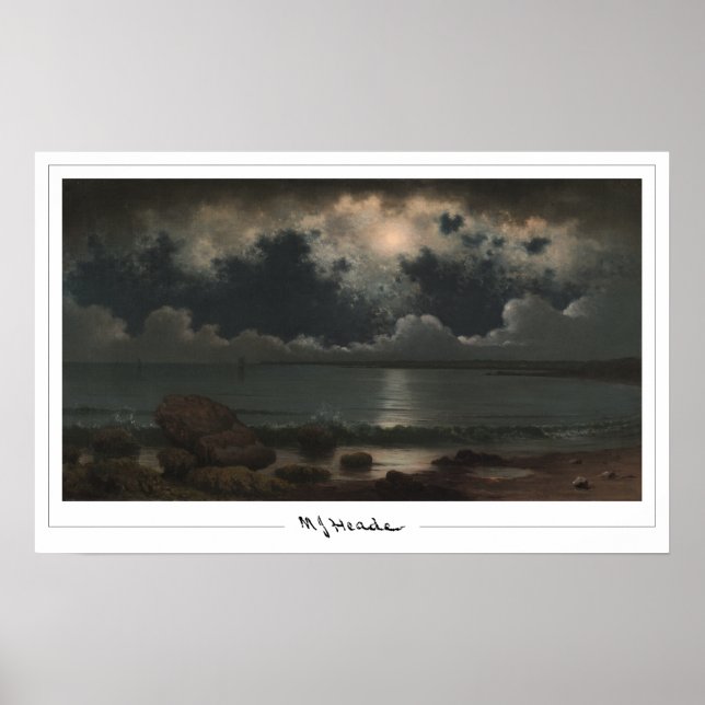 Poster d'art Martin Johnson Heade Zedign #129 (Devant)