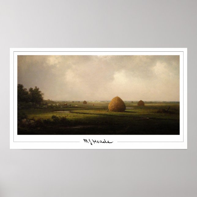 Poster d'art Martin Johnson Heade Zedign #159 (Devant)