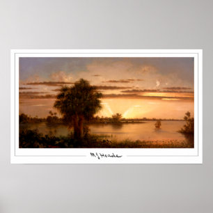 Poster d'art Martin Johnson Heade Zedign #253