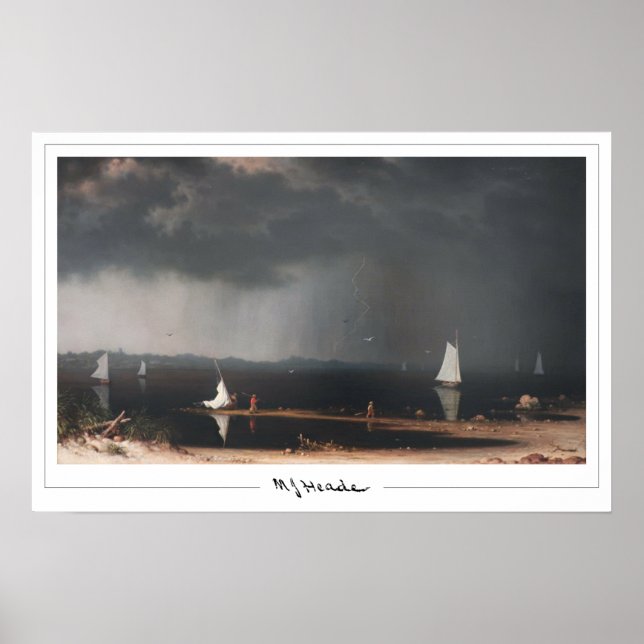 Poster d'art Martin Johnson Heade Zedign #260 (Devant)