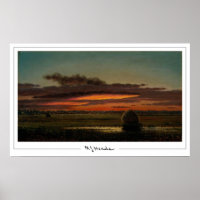 Poster d'art Martin Johnson Heade Zedign #70