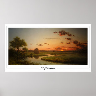 Poster d'art Martin Johnson Heade Zedign #88