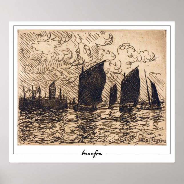 Poster d'art Maxime Maufra Zedign #103 (Devant)