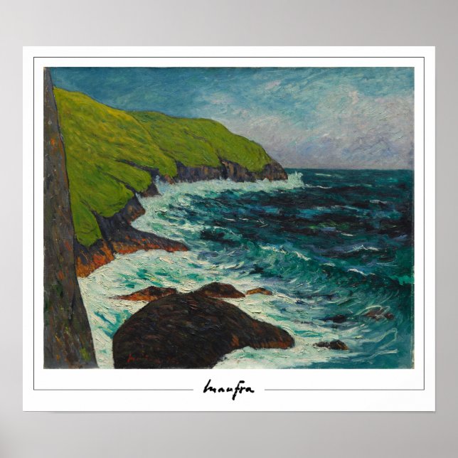 Poster d'art Maxime Maufra Zedign #2 (Devant)