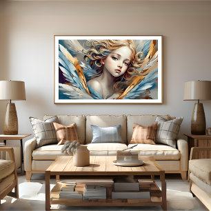 Poster d'art moderne Angel Clara