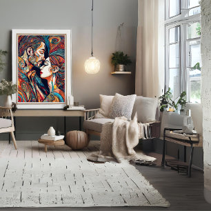 Poster d'Art Moderne In Love