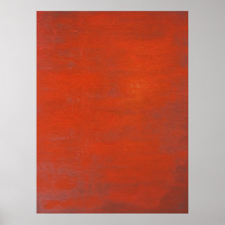 Poster d'art moderne rouge
