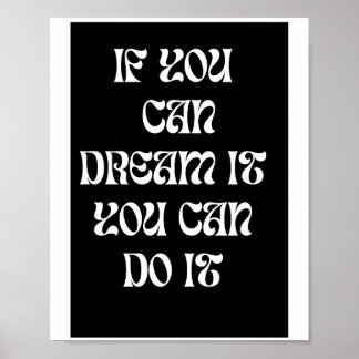 Poster d'art Motivation noir et blanc Amsterdam