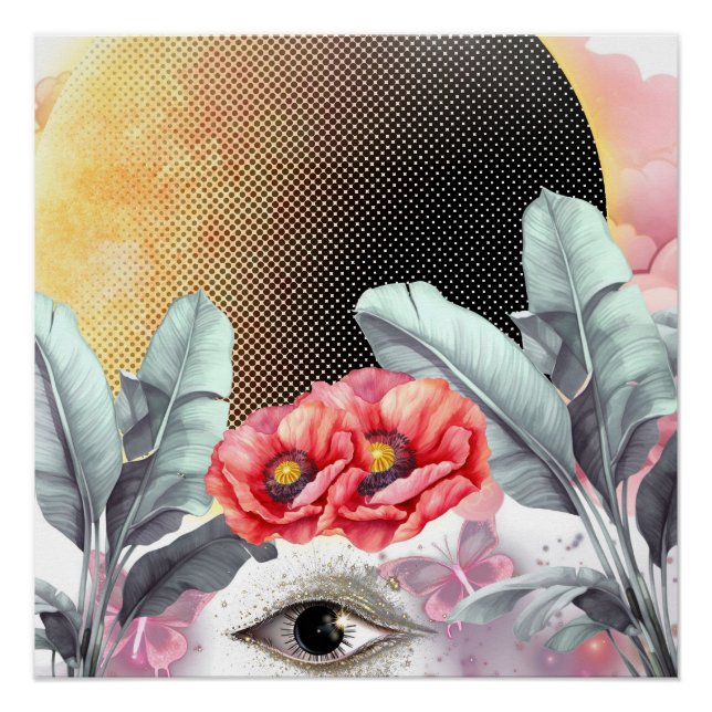 Poster d'art mural en soie (Devant)