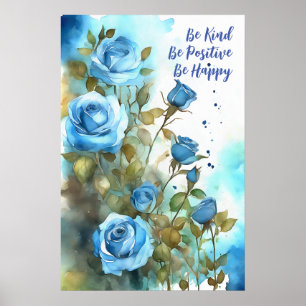 Poster d'art mural Motivational Watercolor 77