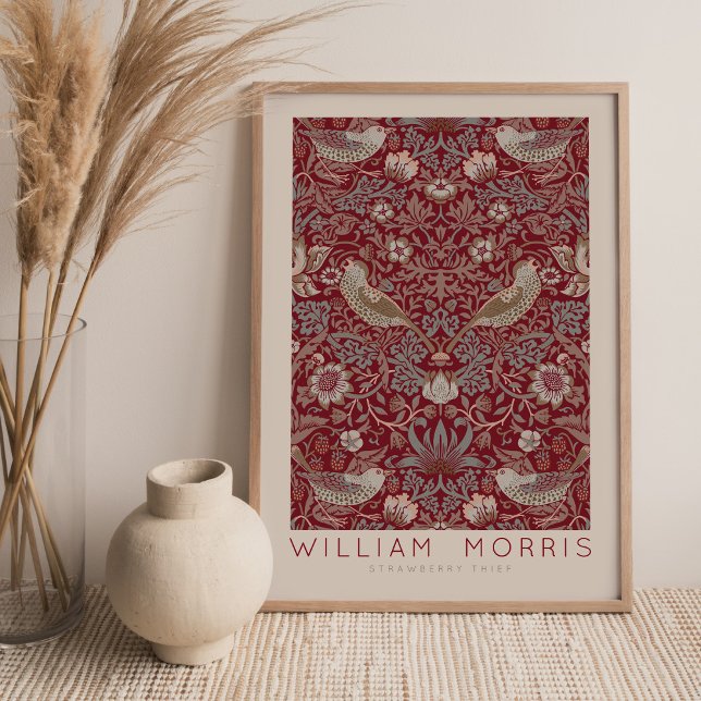 Poster d'art mural William Morris fraise Thief (Créateur téléchargé)