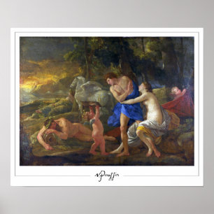 Poster d'art Nicolas Poussin Zedign #103