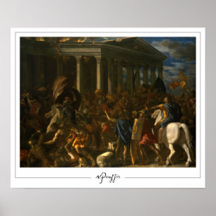 Poster d'art Nicolas Poussin Zedign #24