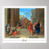 Poster d'art Nicolas Poussin Zedign #50